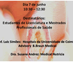 Seminário “DO TRATAMENTO DE FERIDAS À PREVENÇÃO / O PAPEL DA NUTRIÇÃO ”