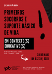 SEMIN&Aacute;RIO | Primeiros Socorros e Suporte B&aacute;sico de Vida em Contexto(s) Educativo(s)