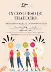 IX Concurso de Tradução
